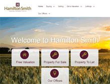Tablet Screenshot of hamilton-smith.com